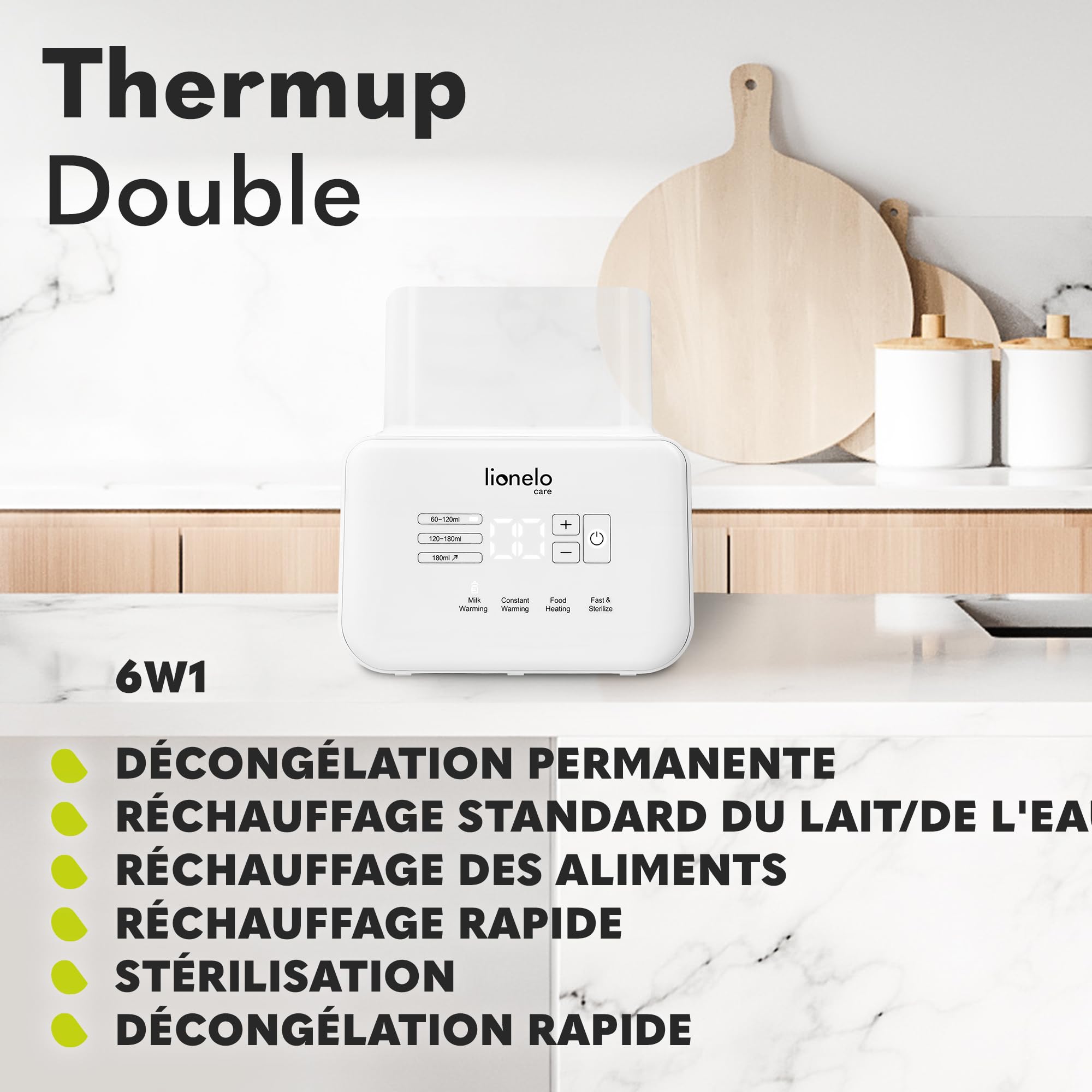 lionelo-thermup-double-chauffe-biberon-6-en-1-double image 7