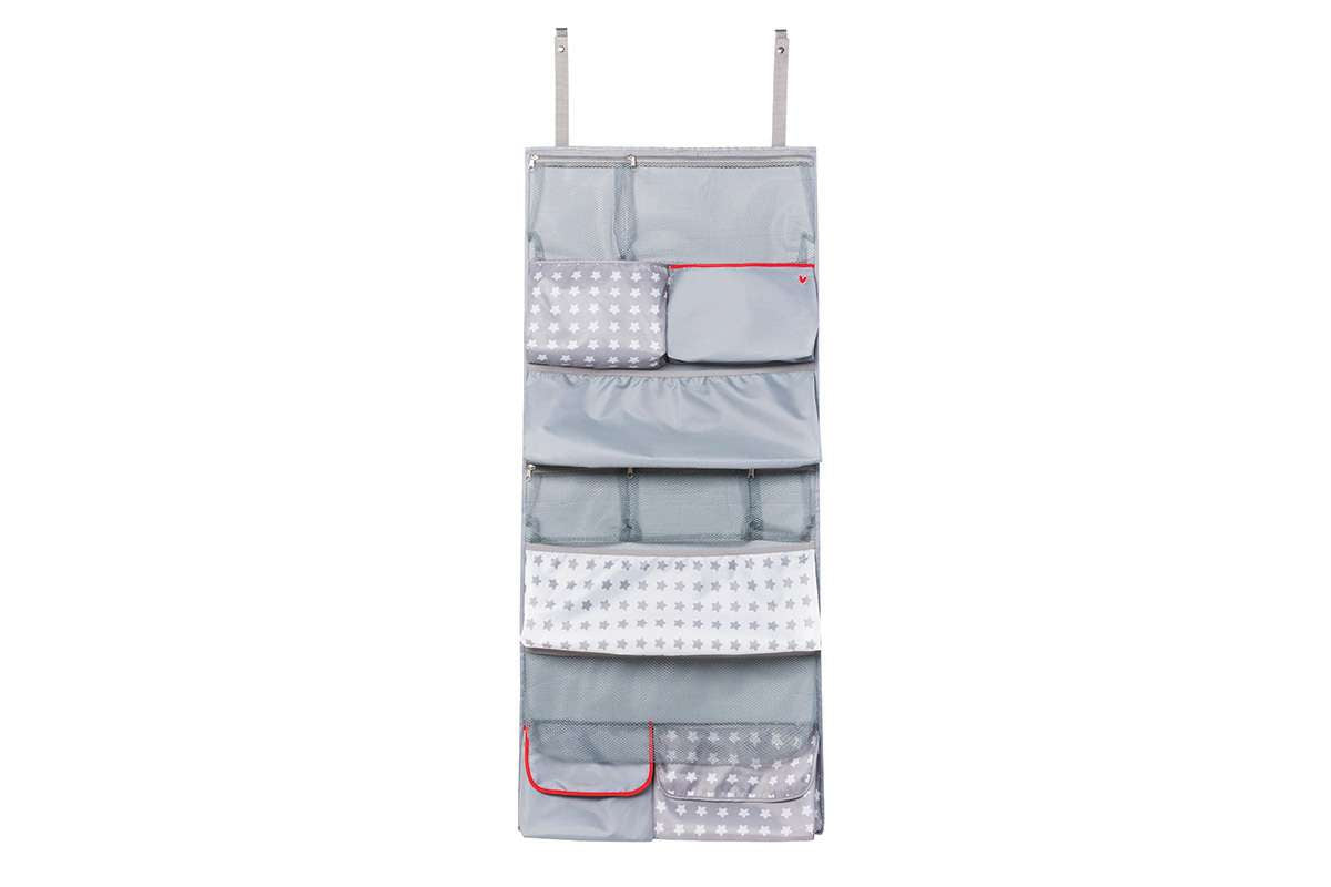 babytolove-roll-n-go-sac-white-stars-n-cessaire-b-b image 1